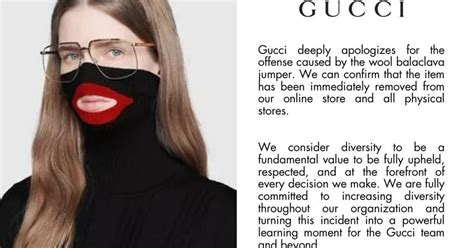 what did gucci do to make people mad|Gucci 890 sweater controversy.